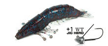 Molix Shrimp 2.5" + WT Jig Head 4 g.
