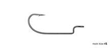 OMTD OH16 Offset Worm Hook